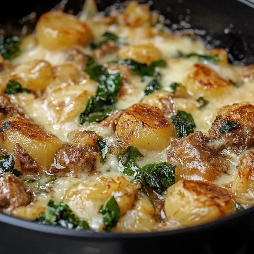 Grünkohlauflauf mit Kartoffeln