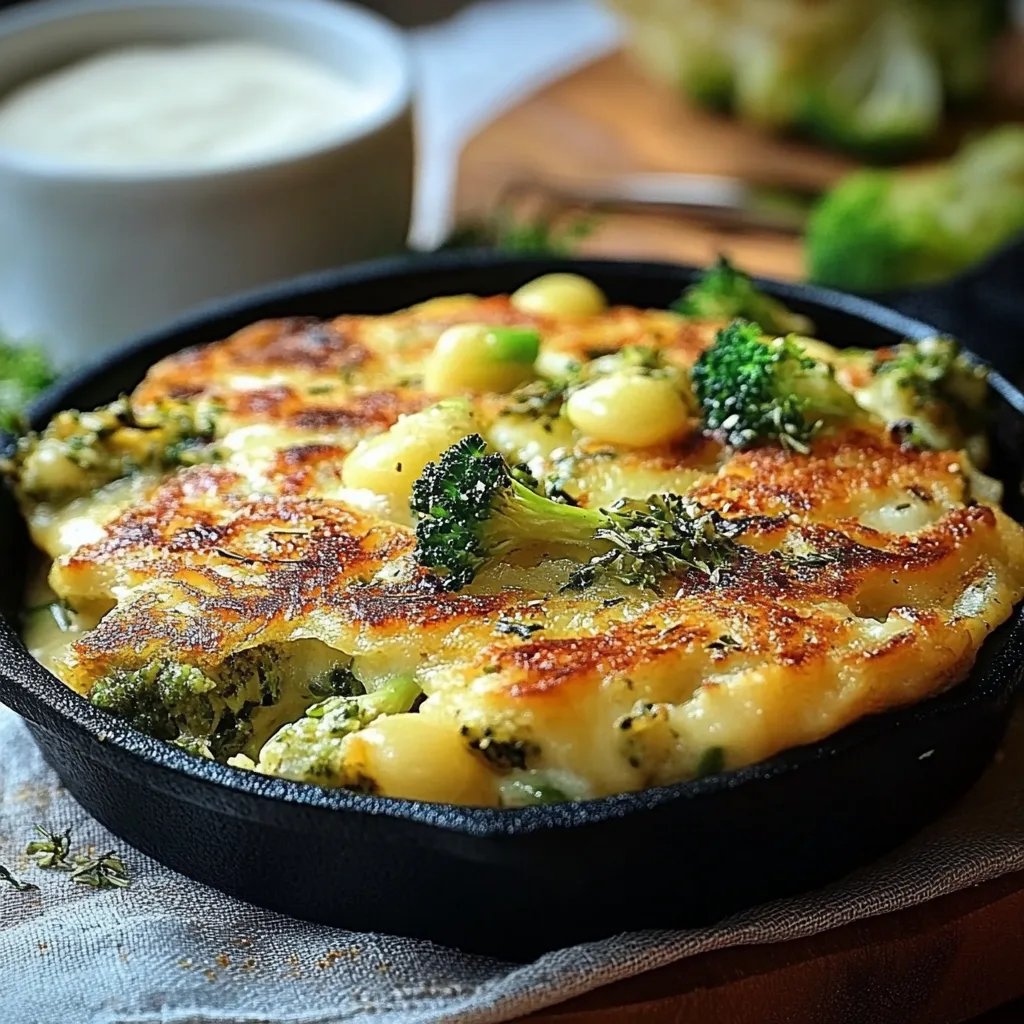 Brokkoli-Käse-Puffer