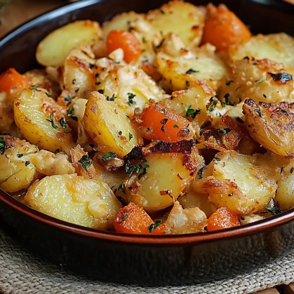 Kartoffel-Kohrabi-Auflauf