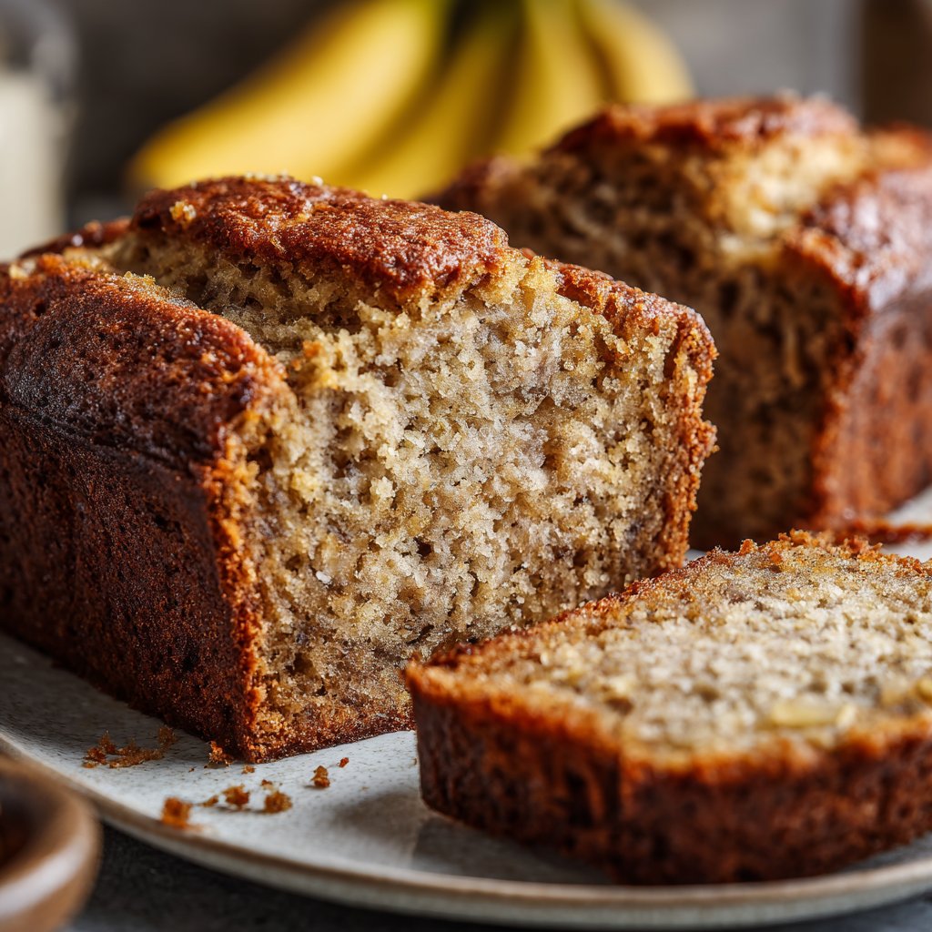 Schnelles Bananenbrot für jeden Tag