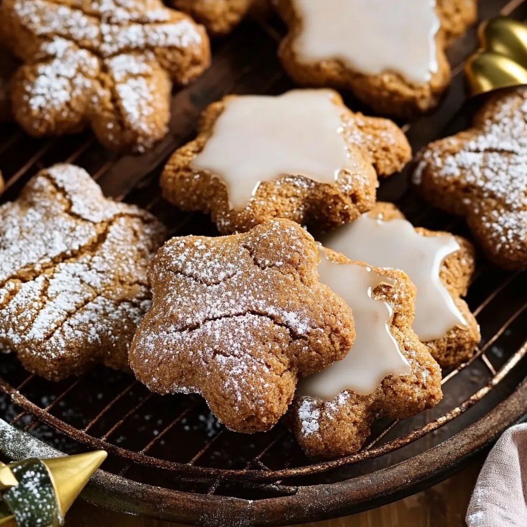 Lebkuchen mit Ingwer-Glasur