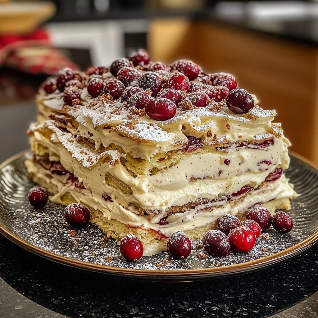 Weihnachtlicher Nachtisch