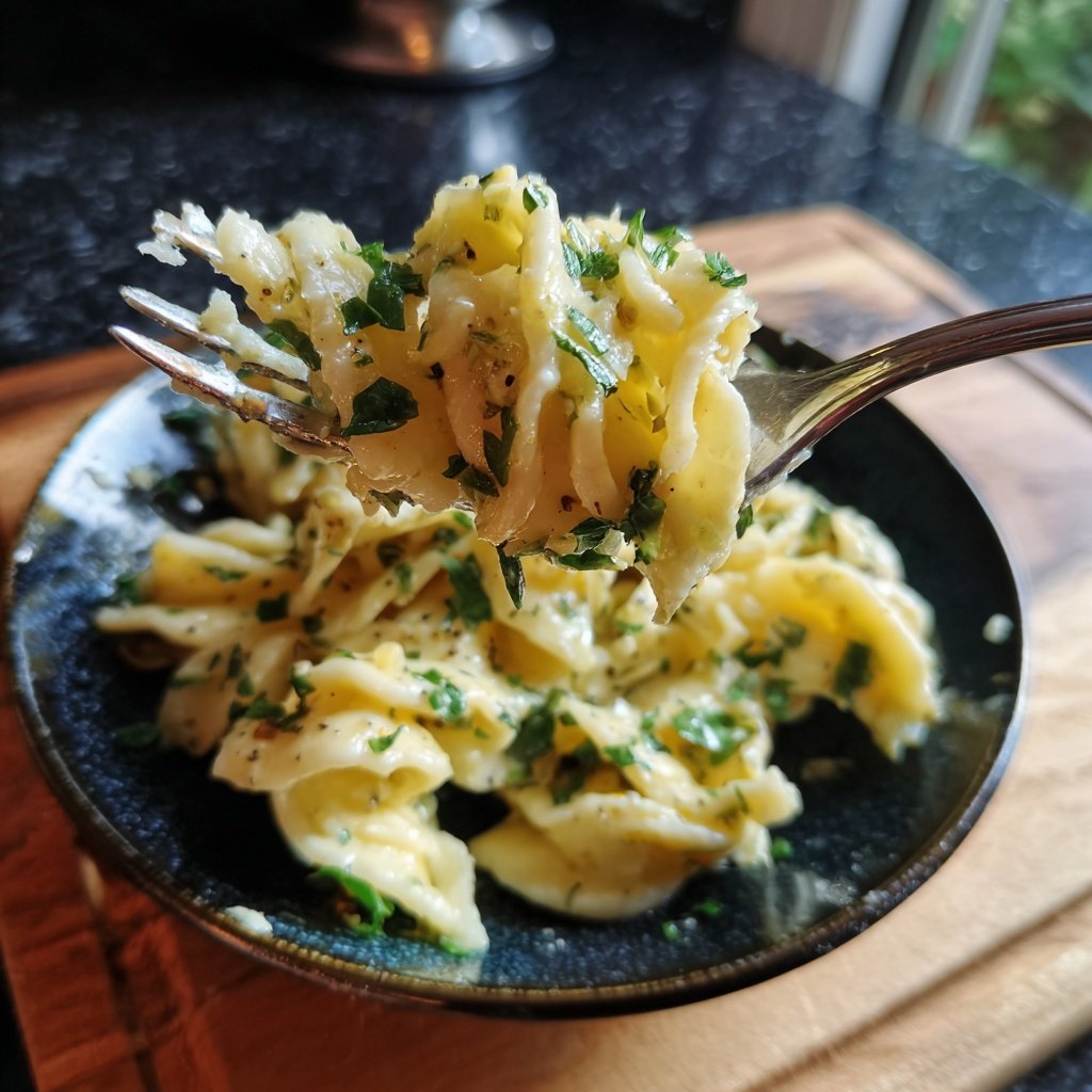 Schnell & Einfach 15-Minuten Knoblauchpasta