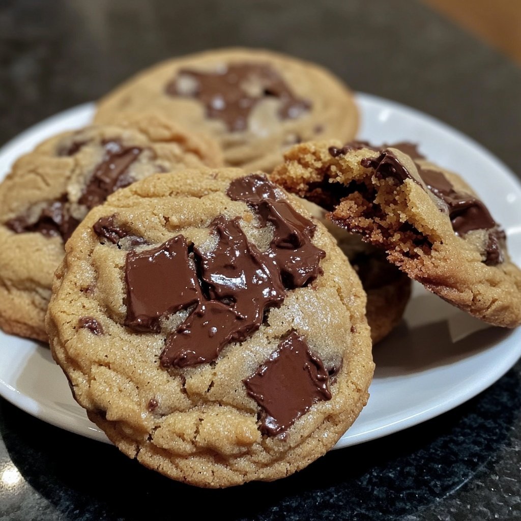 Amerikanische Chocolate Chip Cookies