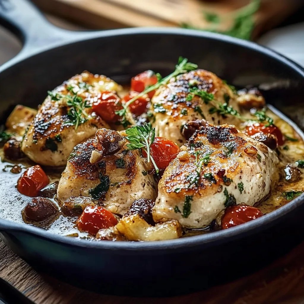 Toskanische Hähnchenbrust