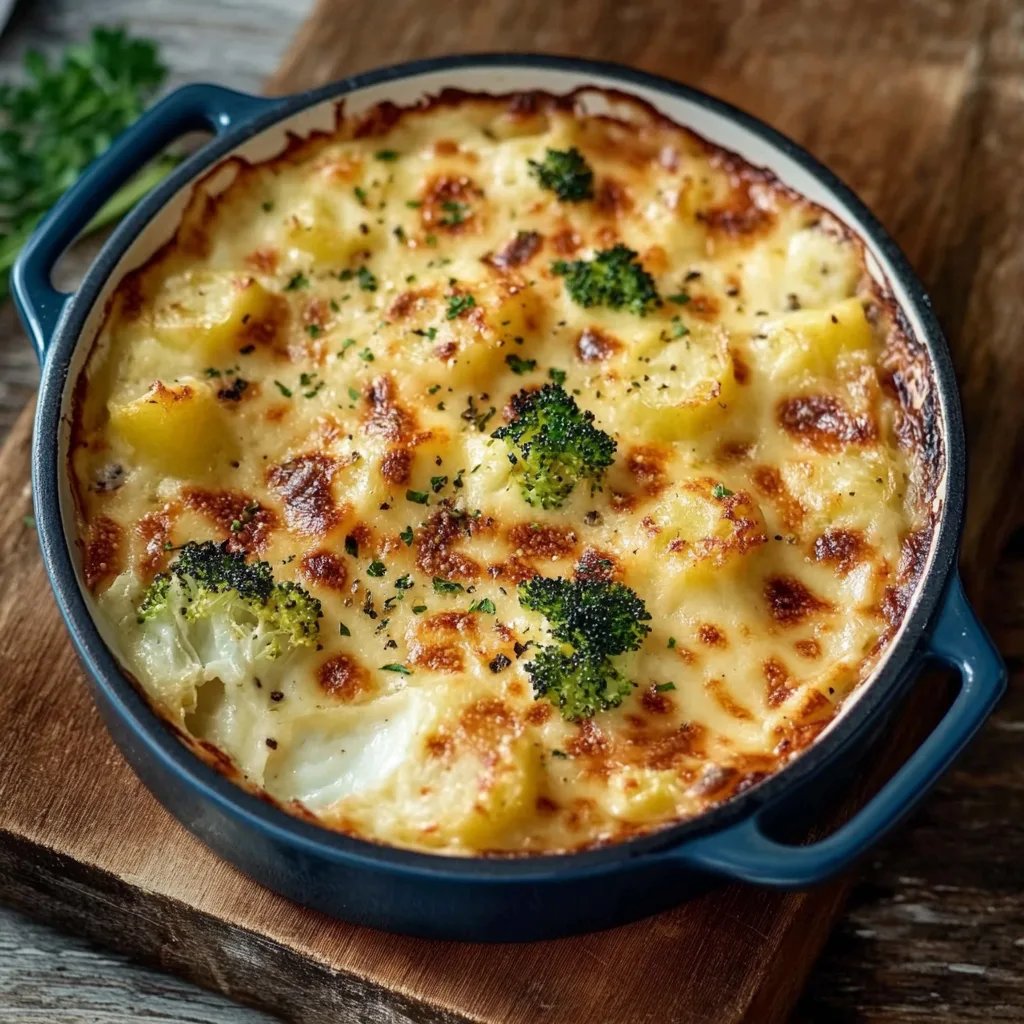 Brokkoli Blumenkohl Gratin