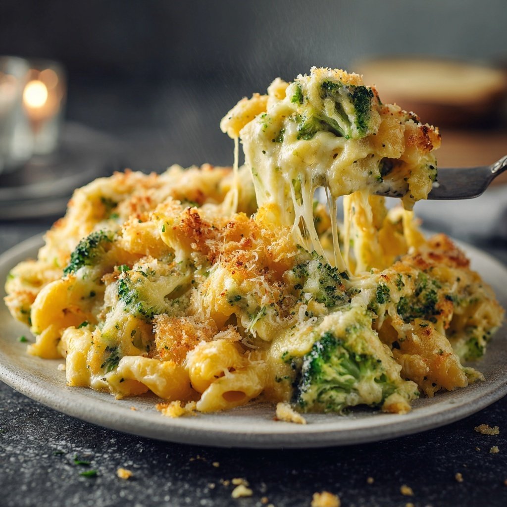 Brokkoli Nudelauflauf