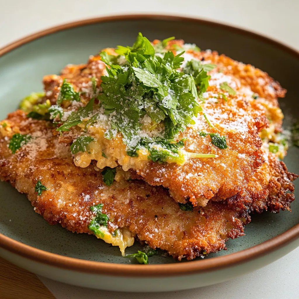 Überbackene Partyschnitzel