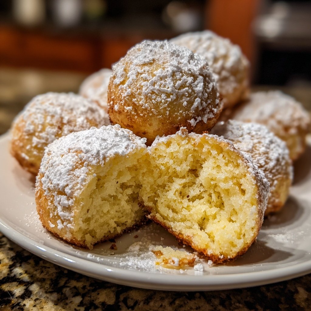 Zuckerfreie Quarkbällchen