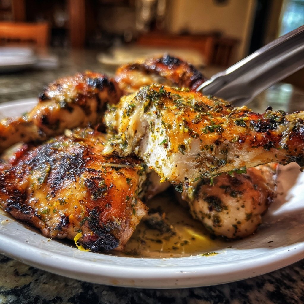 Gegrilltes Zitronen Hähnchen