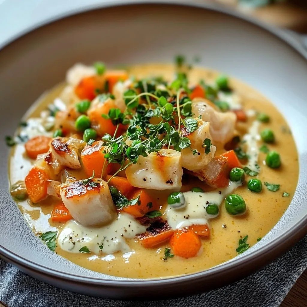 Reis mit Gemüse und Frischkäsesauce