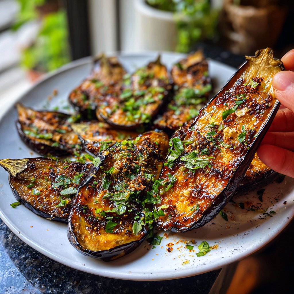 Auberginen aus dem Ofen aromatisch