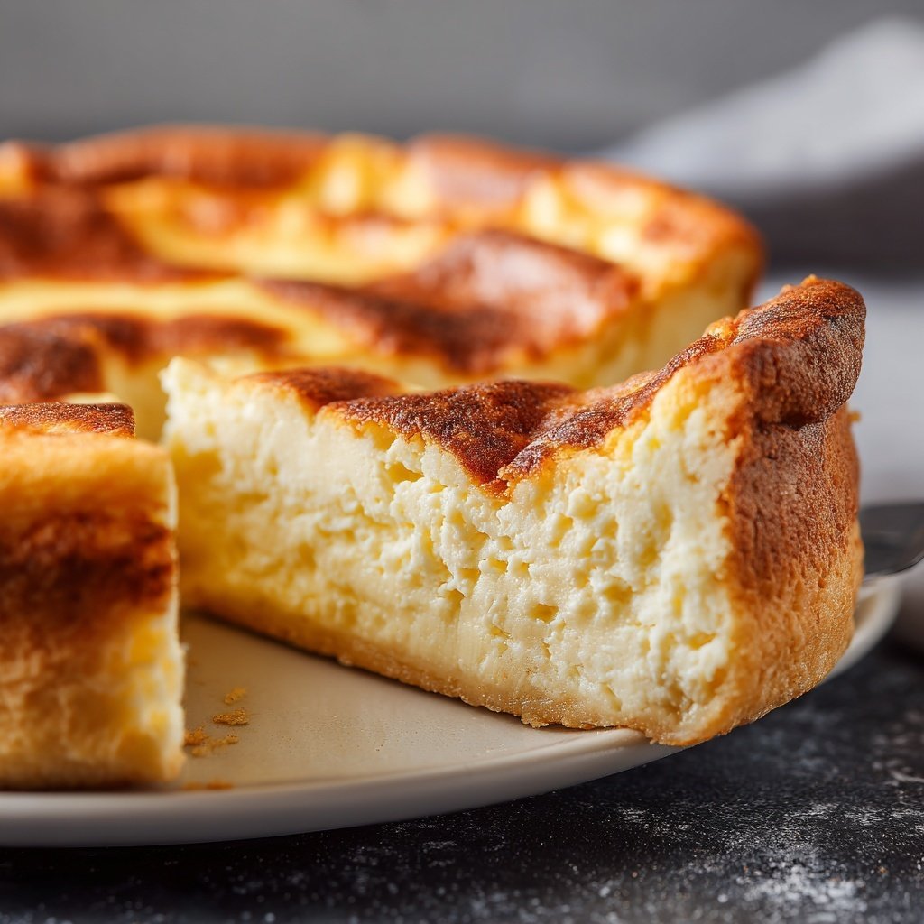 Käsekuchen klassisch gebacken