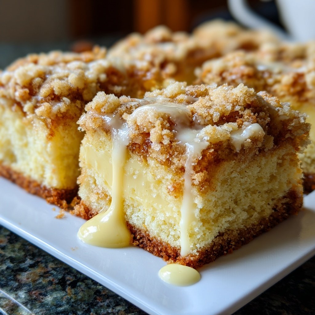 Streuselkuchen Mit Vanillepudding