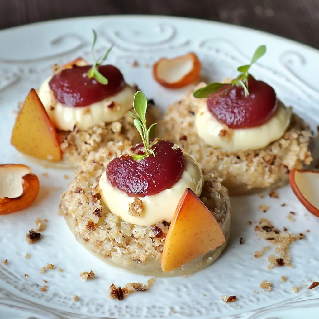 Haselnussmakronen mit Puderzucker