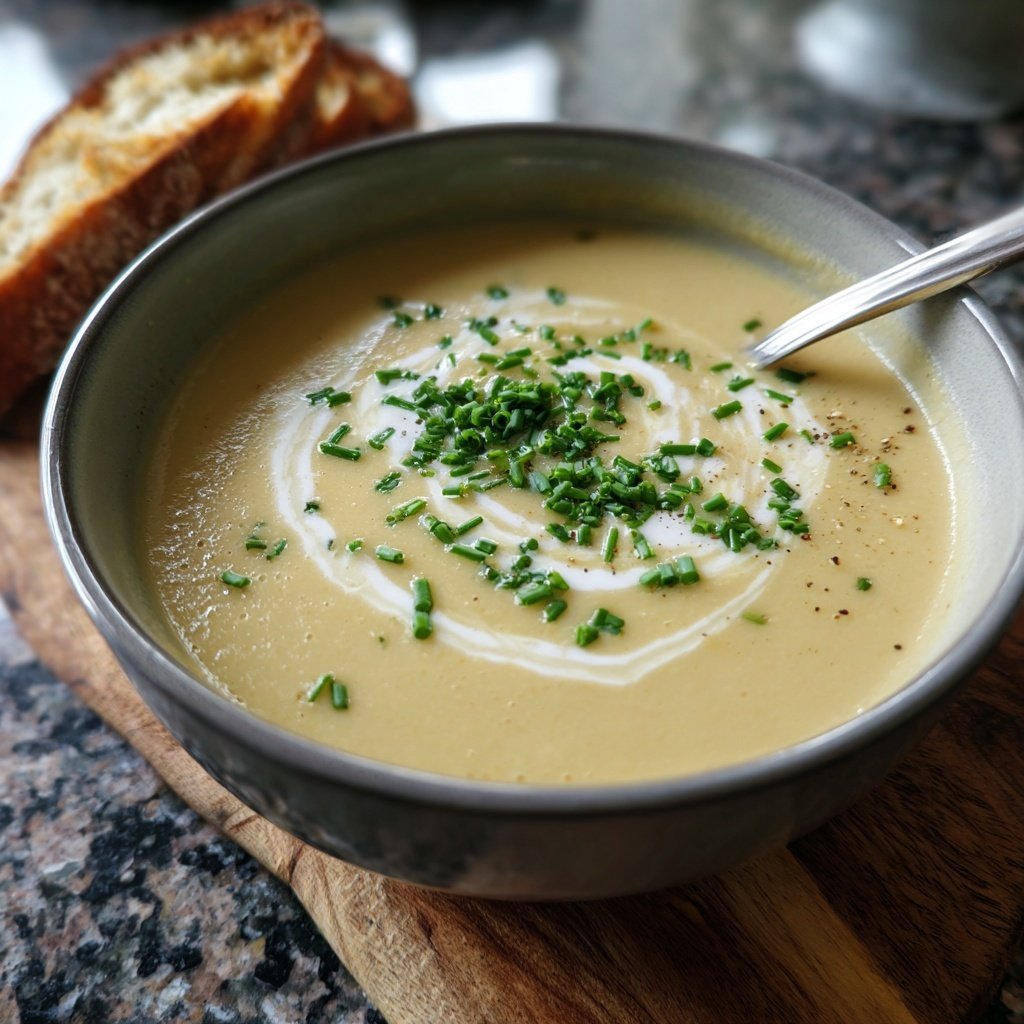 Blumenkohlsuppe fein püriert