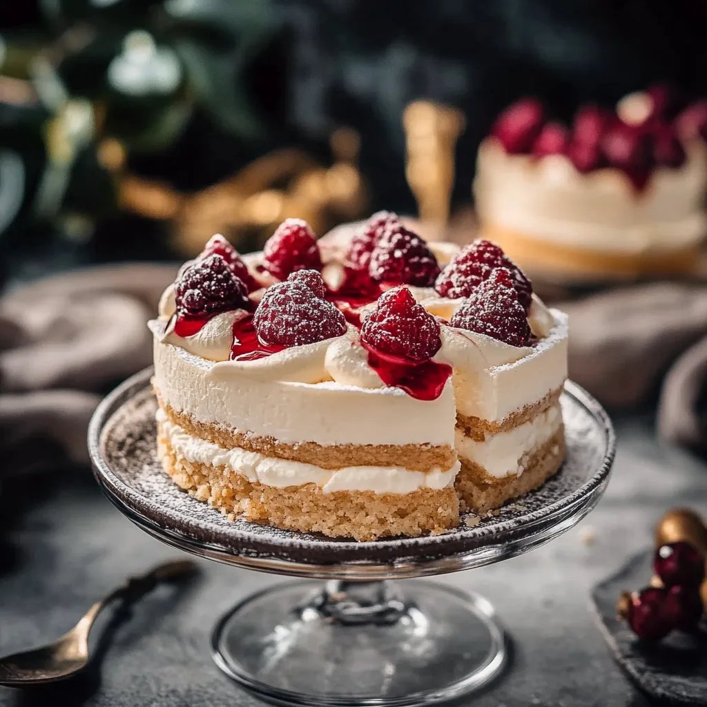 Vanillekipferl Kirsch Dessert