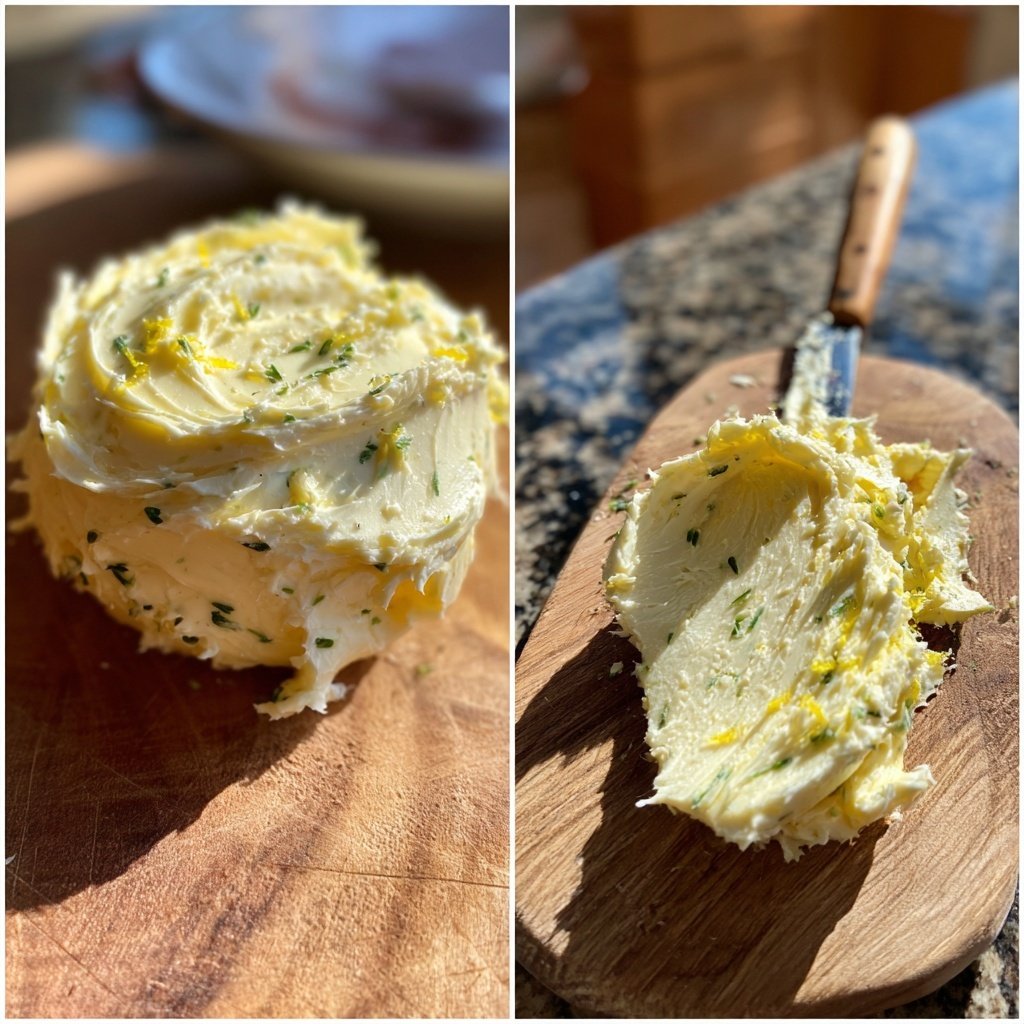 Kräuterbutter Mit Zitronenschale