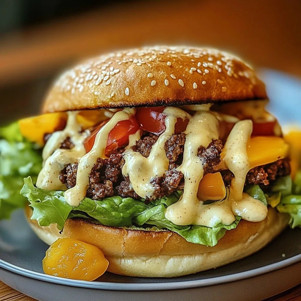 Cheeseburger Salat