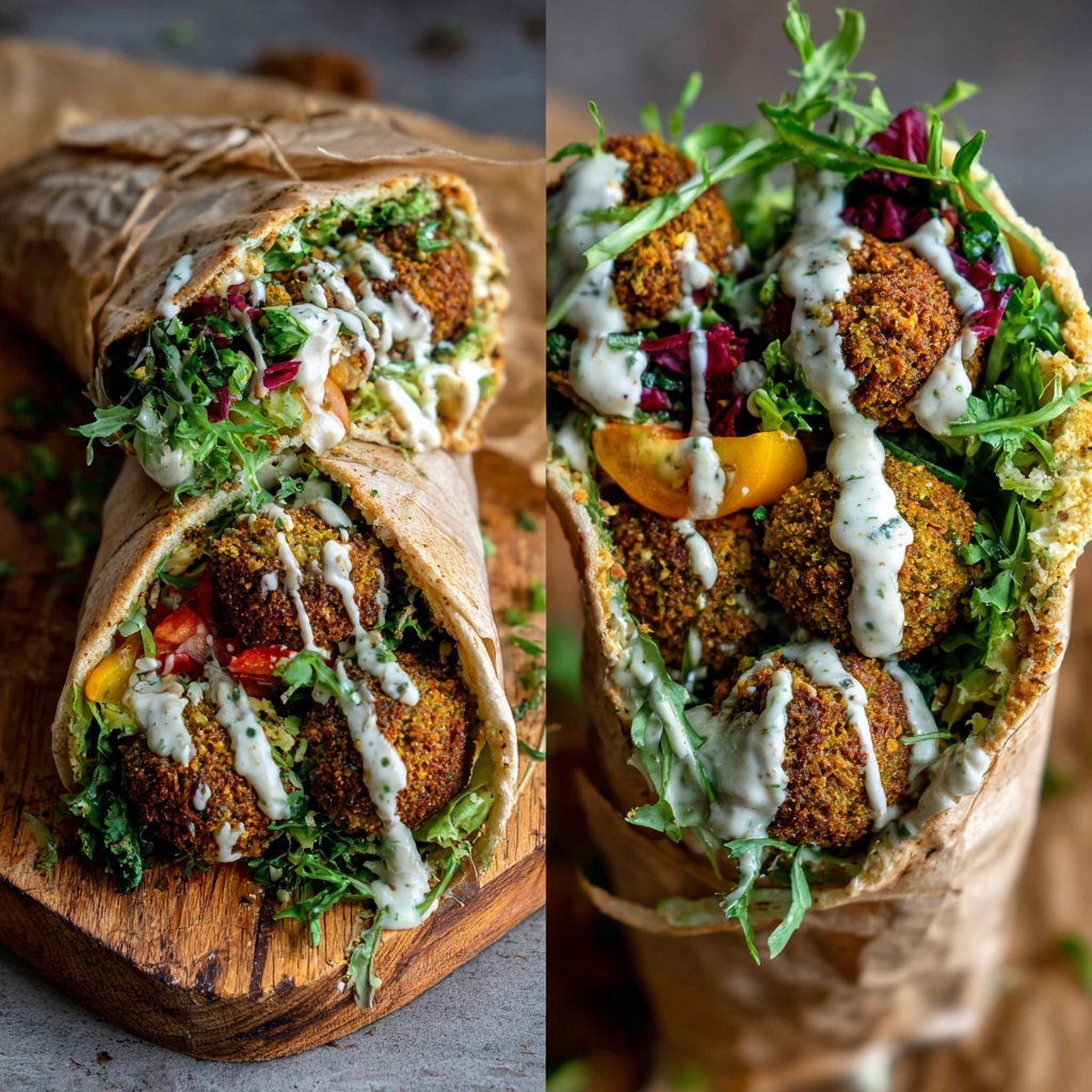 Wraps mit Falafel